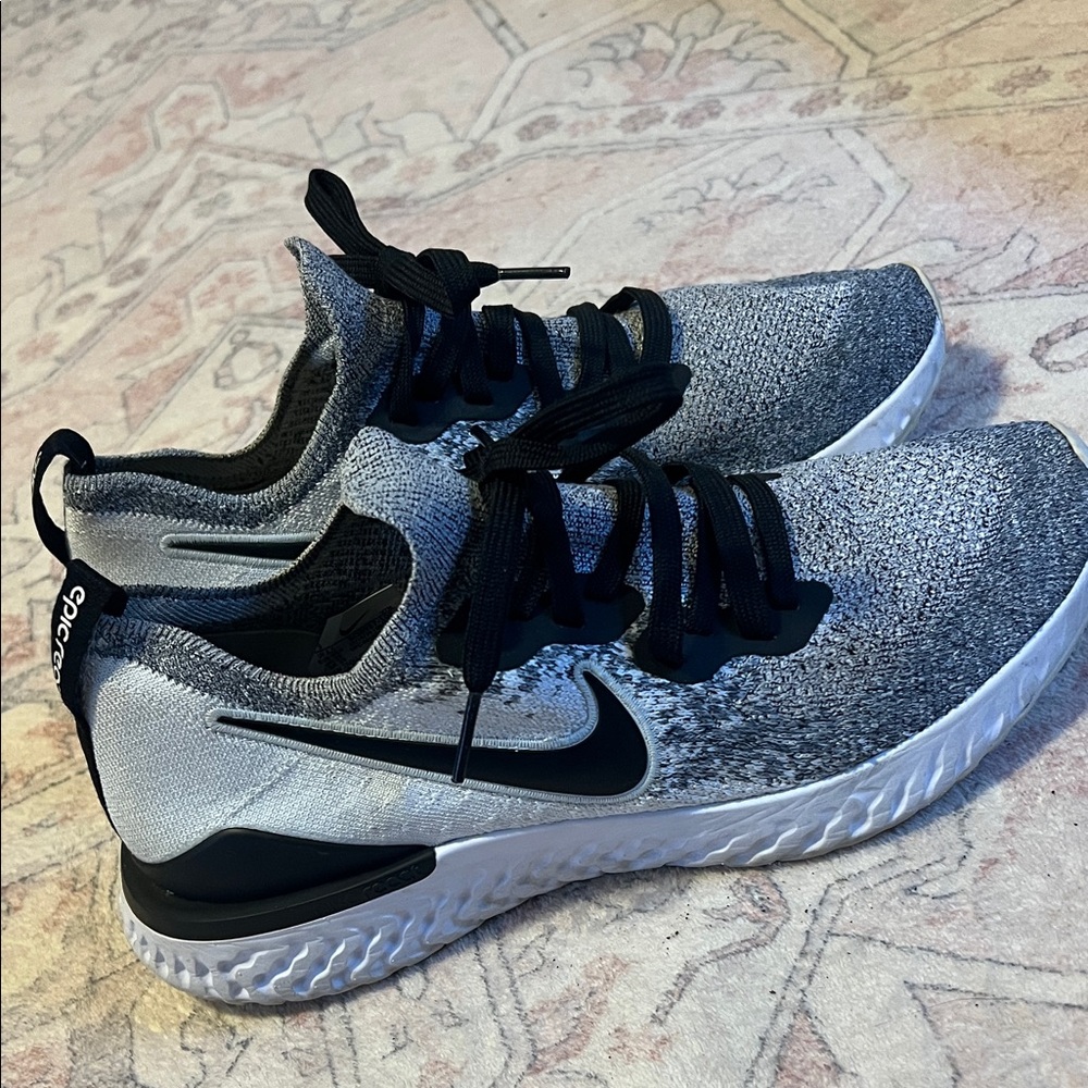 Nike Black and Gray Sneakers